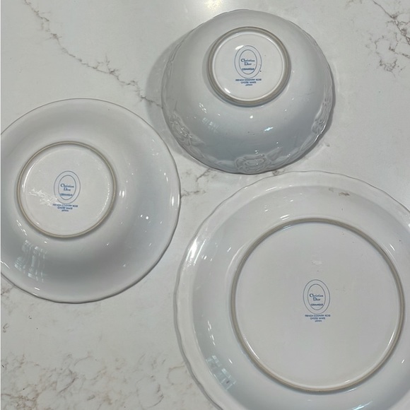 Antique Christian Dior Dish Set - Picture 5 of 8